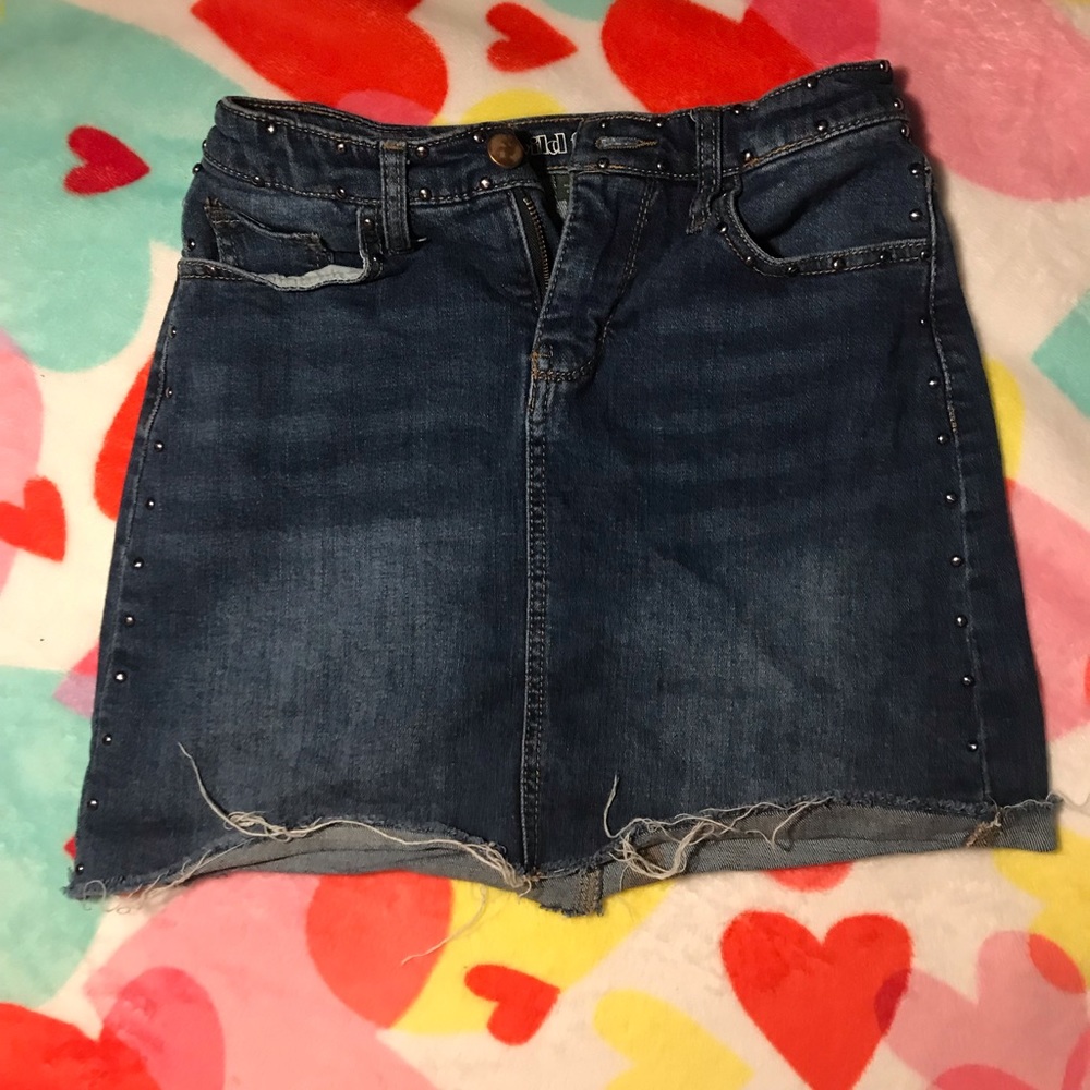 Jean skirt!